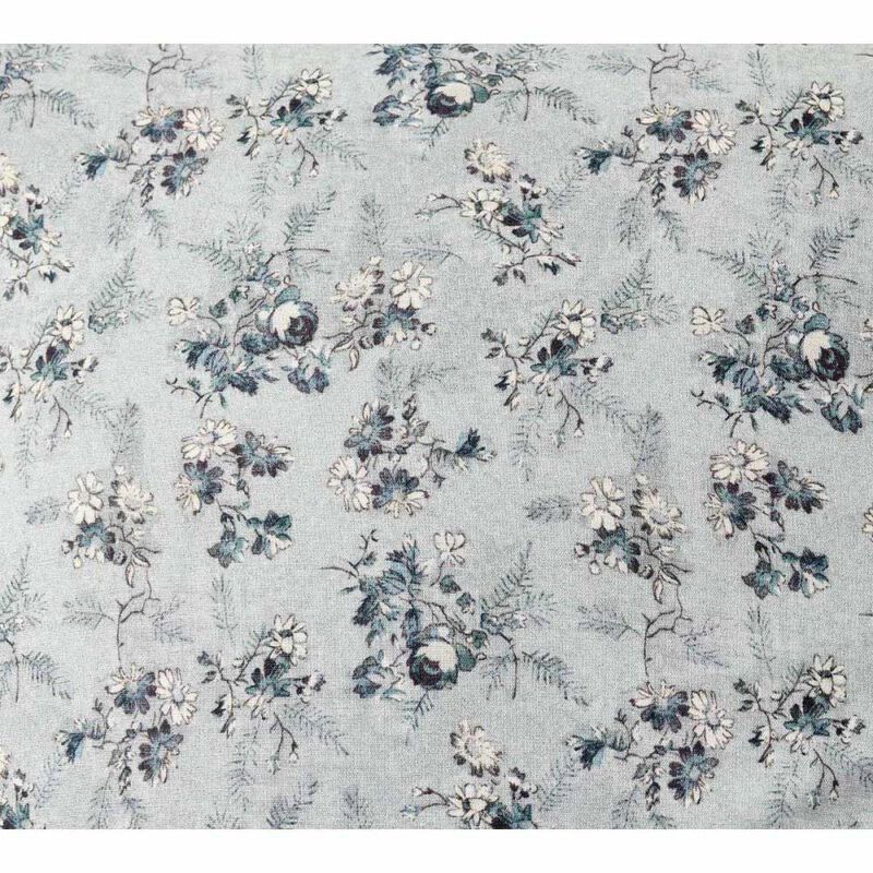 Pottery Barn Jenna Reversible Printed Cushion Cover 51cm Blue image number 1
